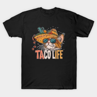 Taco life cat T-Shirt